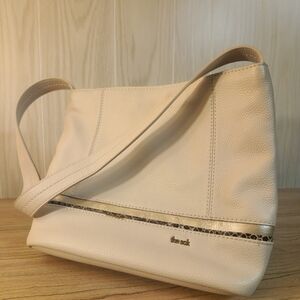 The Sak Cream Shoulder Bag